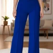 Pantalón Vestir Dama Moda Casual Elegante Con Cinto Pantalón Vestir Dama Moda Casual Elegante Con Cinto