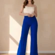 Pantalón Vestir Dama Moda Casual Elegante Con Cinto Pantalón Vestir Dama Moda Casual Elegante Con Cinto
