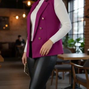 Chaleco Blazer Casual Juvenil