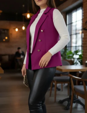 Chaleco Blazer Casual Juvenil