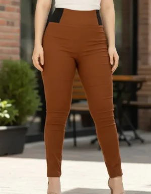 Pantalón Dama Vestir Casual Elegante Stretch Levanta Pompa