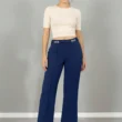 Pantalón De Vestir Casual Elegante Moda Stretch - Ajuste Cómodo Pantalón De Vestir Casual Elegante Moda Stretch - Ajuste Cómodo