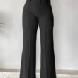 Pantalón Vestir Dama Moda Casual Elegante Con Cinto