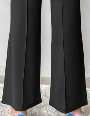 Pantalón Vestir Dama Moda Casual Elegante Con Cinto